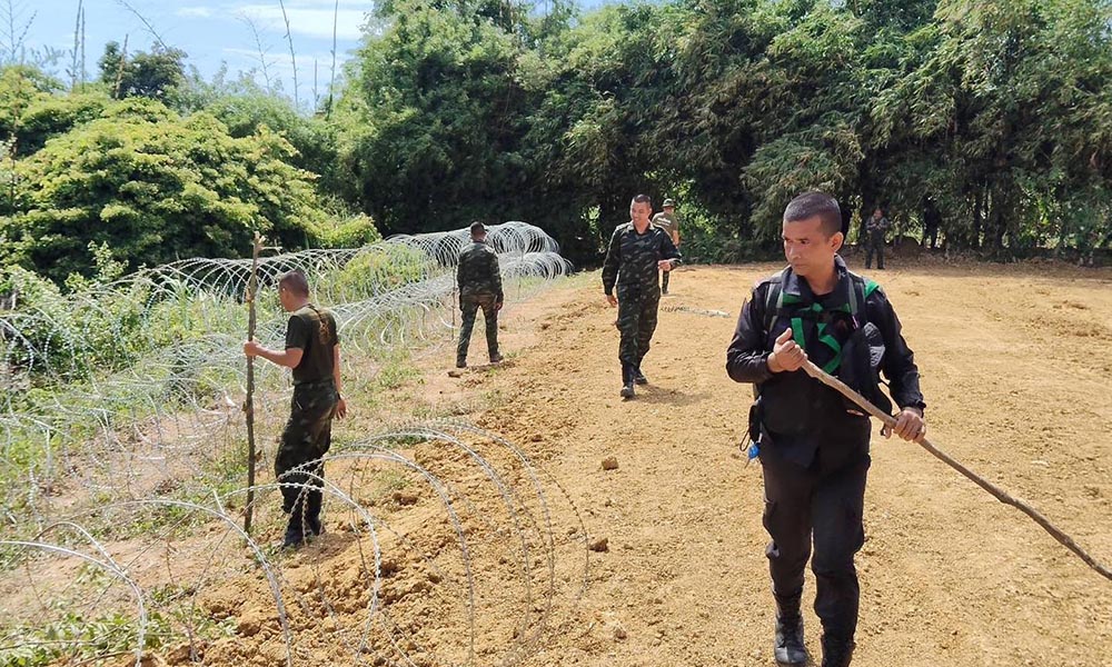 कम्बोडिया सीमामा बारुदी सुरुङ विस्फोट, गस्ती गरिरहेका तीन थाई सैनिक घाइते