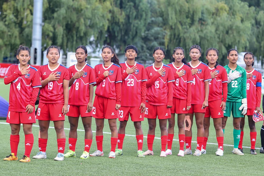 एएफसी यू-२० महिला एसियन कप छनौटमा आज नेपालले उत्तर कोरियाको सामना गर्दै