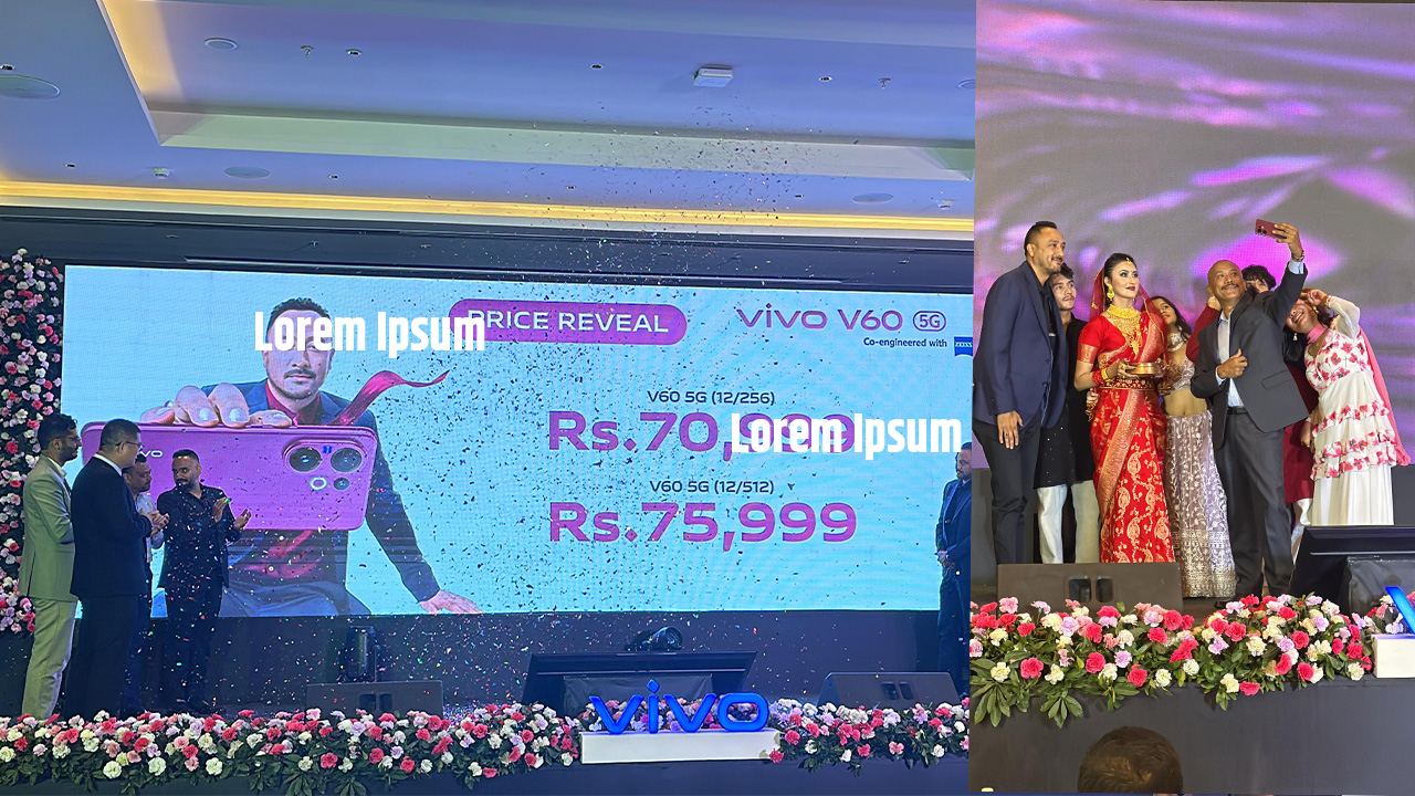 जाइस् प्रविधियुक्त क्यामेरा र शक्तिशाली फिचरसहित भिभो ‘भि६०’ नेपालमा सार्वजनिक