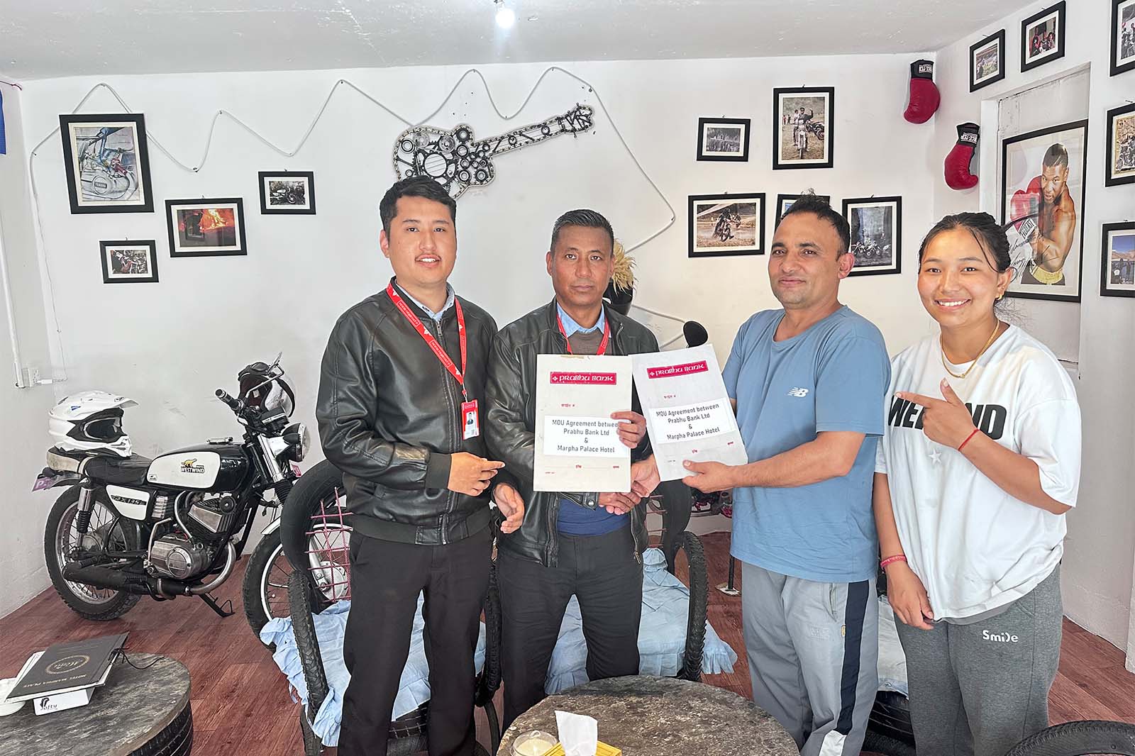 प्रभु बैंक र मार्फा प्यालेस होटलबीच विशेष छुट सम्झौता