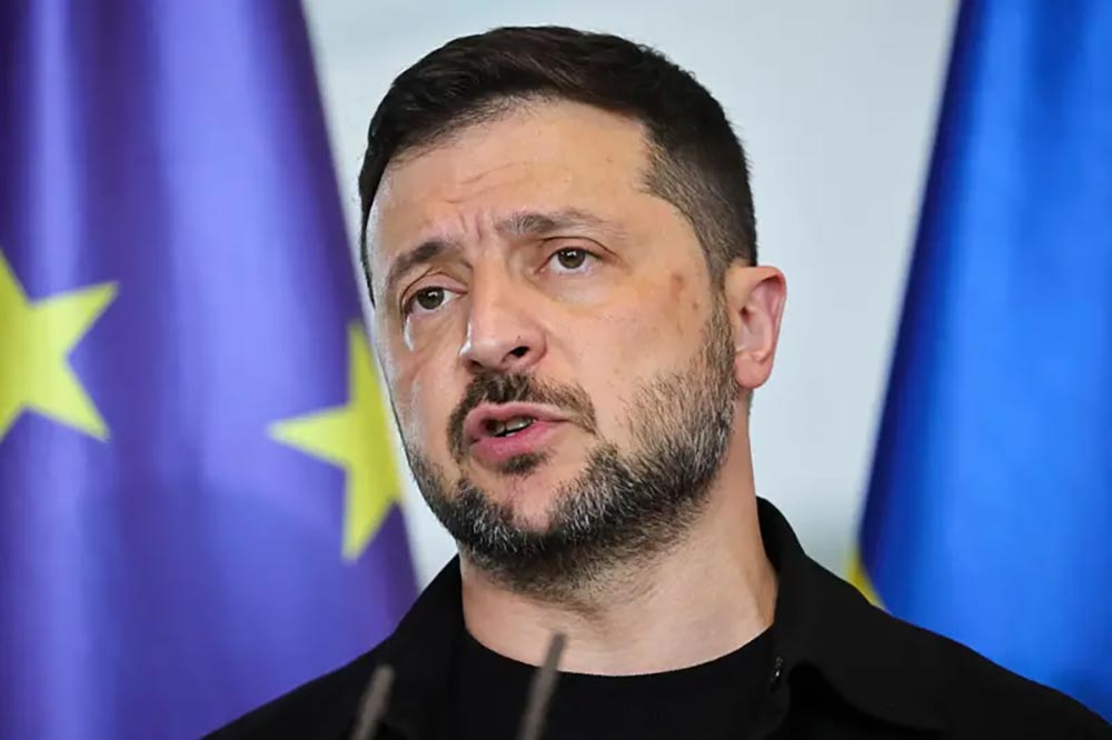 ट्रम्पसँग छलफल गर्न वाशिंटन पुगे जेलेन्स्की