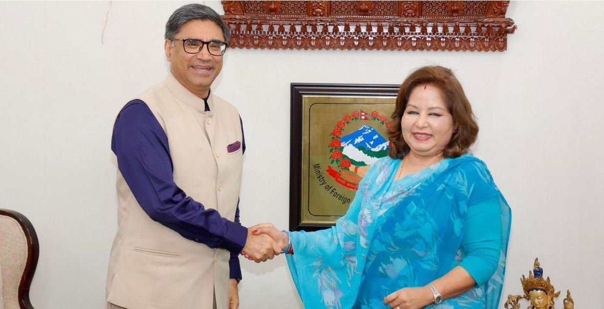 परराष्ट्रमन्त्री डा राणा-भारतीय विदेश सचिव भेटः गौतमबुद्ध र पोखरा अन्तरराष्ट्रिय विमानस्थलमा भारतबाट थप उडानमा छलफल