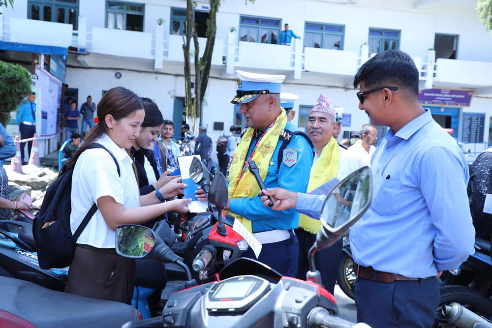काठमाडौं उपत्यकामा चोरी भएका ४१ दुई पाङ्ग्रे सवारीसाधन धनीलाई फिर्ता