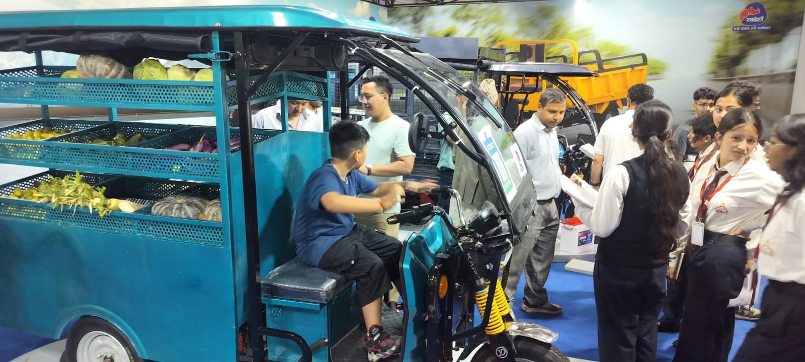 नाइमा नेपाल मोबिलिटी एक्स्पो : मेड इन नेपाल ‘ई–रिक्सा’मा आकर्षण (फोटो फिचर)