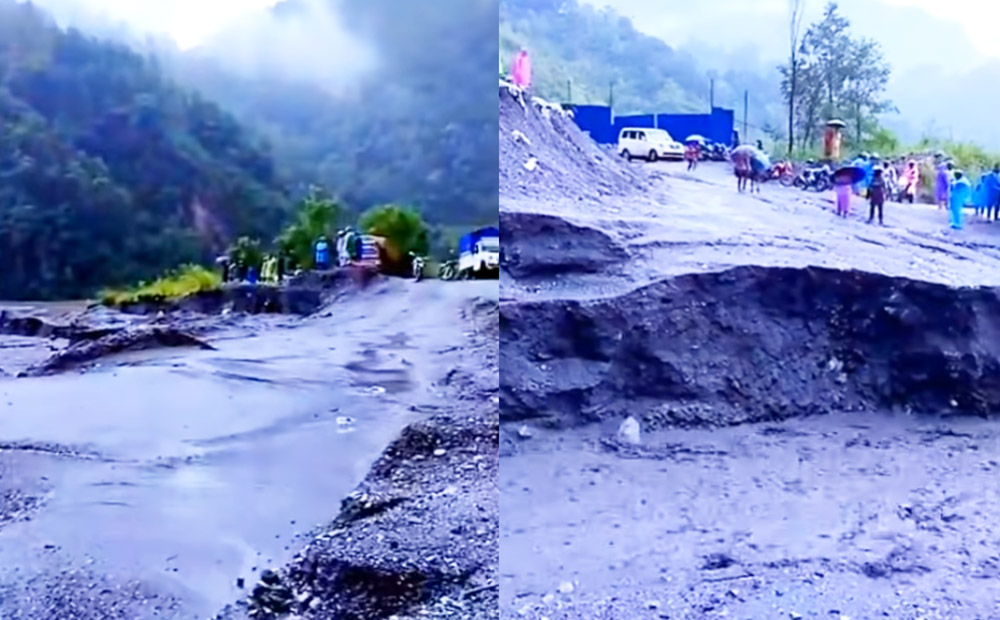 गुल्मीको रुद्रवेणी–वामी सडकखण्ड पुर्ण रुपमा अवरुद्ध