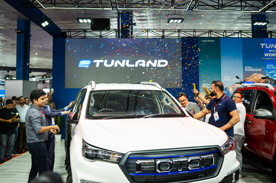 फोटोन ई–टुनल्यान्ड पिकअप अब नेपालमा, नाडा अटो शोमा सार्वजनिक