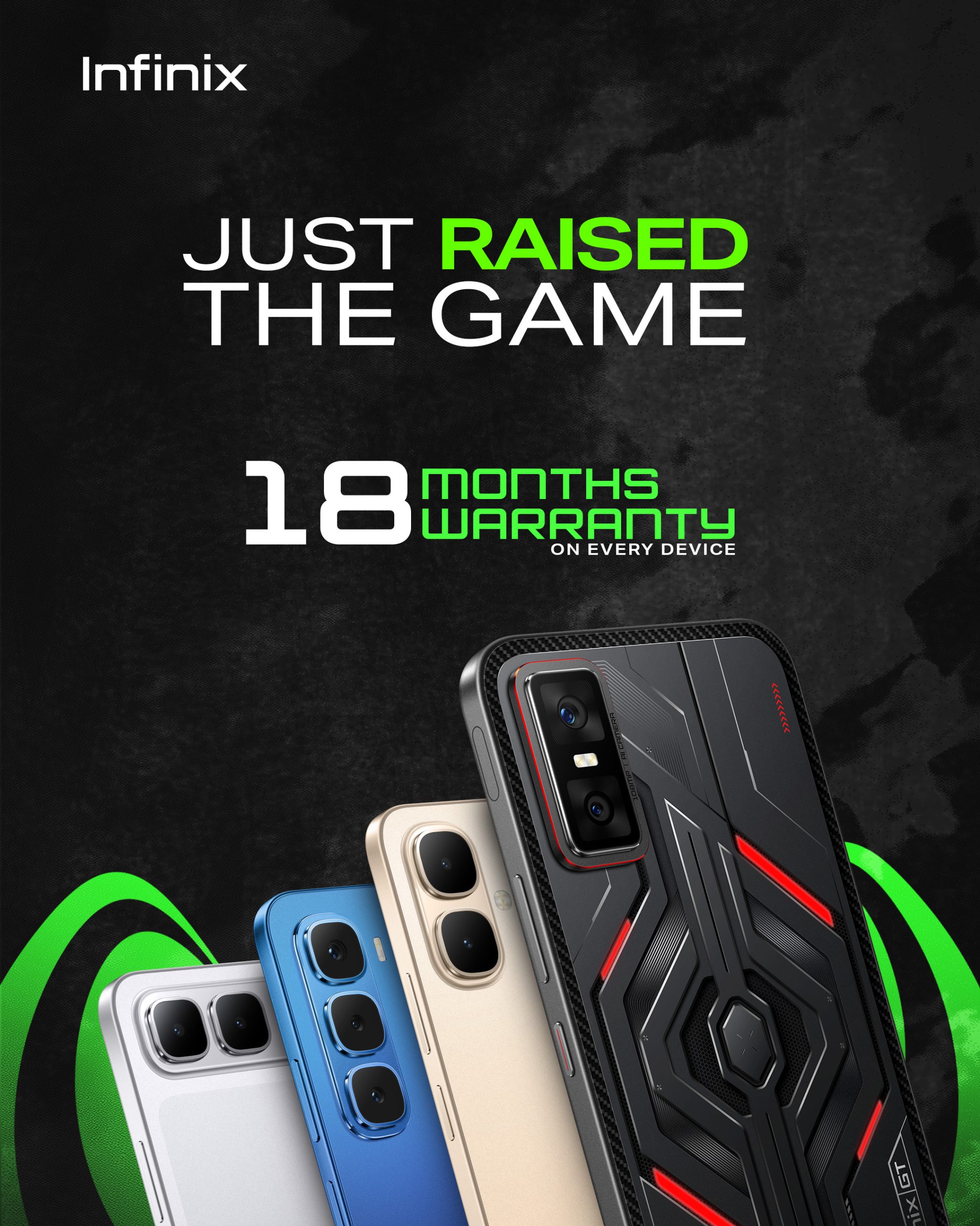 इन्फिनिक्सको १८ महिनाको वारेन्टी र निःशुल्क स्क्रीन रिप्लेसमेन्ट अफर