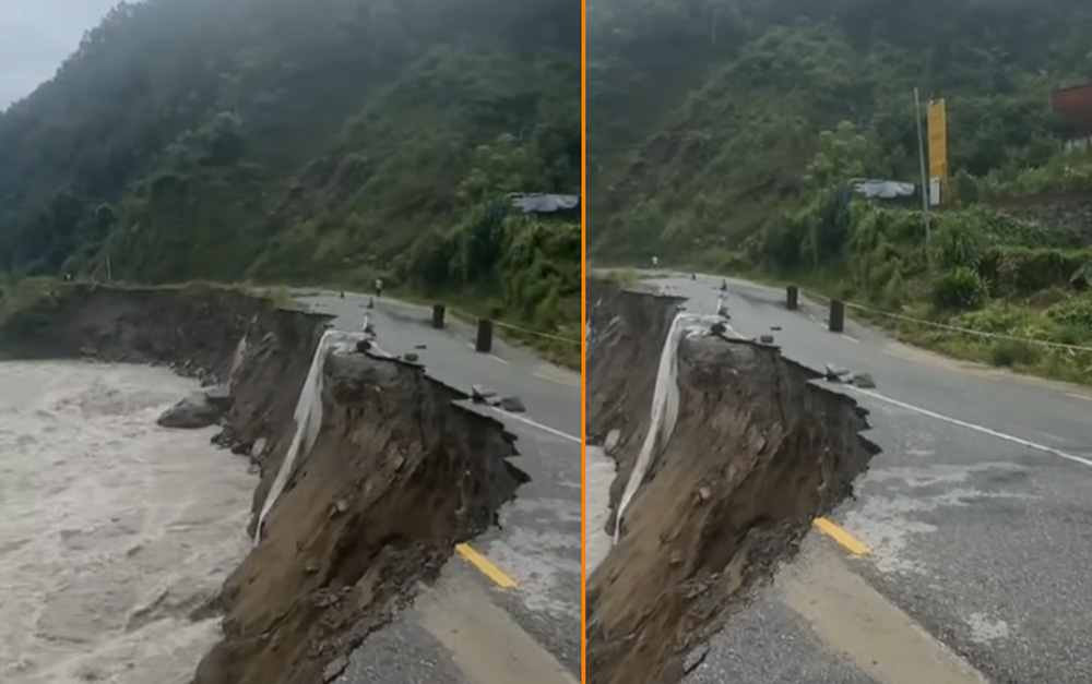 गल्छि–मैलुङ स्याफ्रु सडकखण्ड पुर्णरुपमा बन्द