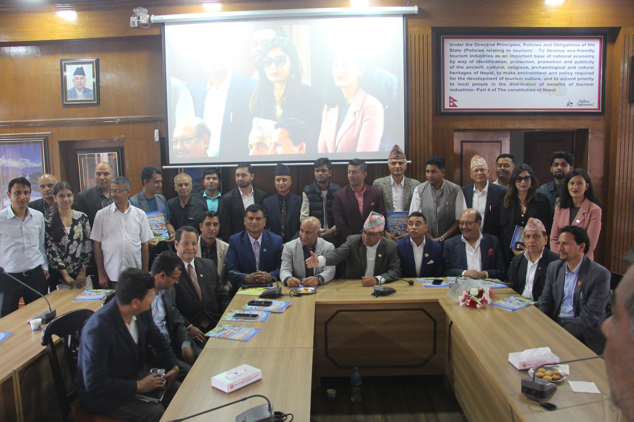 पर्यटनमन्त्री पाण्डेद्वारा भिजिट नेपाल–२०२५ औपचारिक लोकार्पण, अमेरिकाभर नेपाल भ्रमण अभियान शुरु