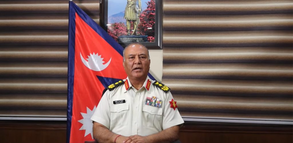 प्रहरी कार्यालयबाट लुटिएका हतियार बुझाउन सेनाको आग्रह