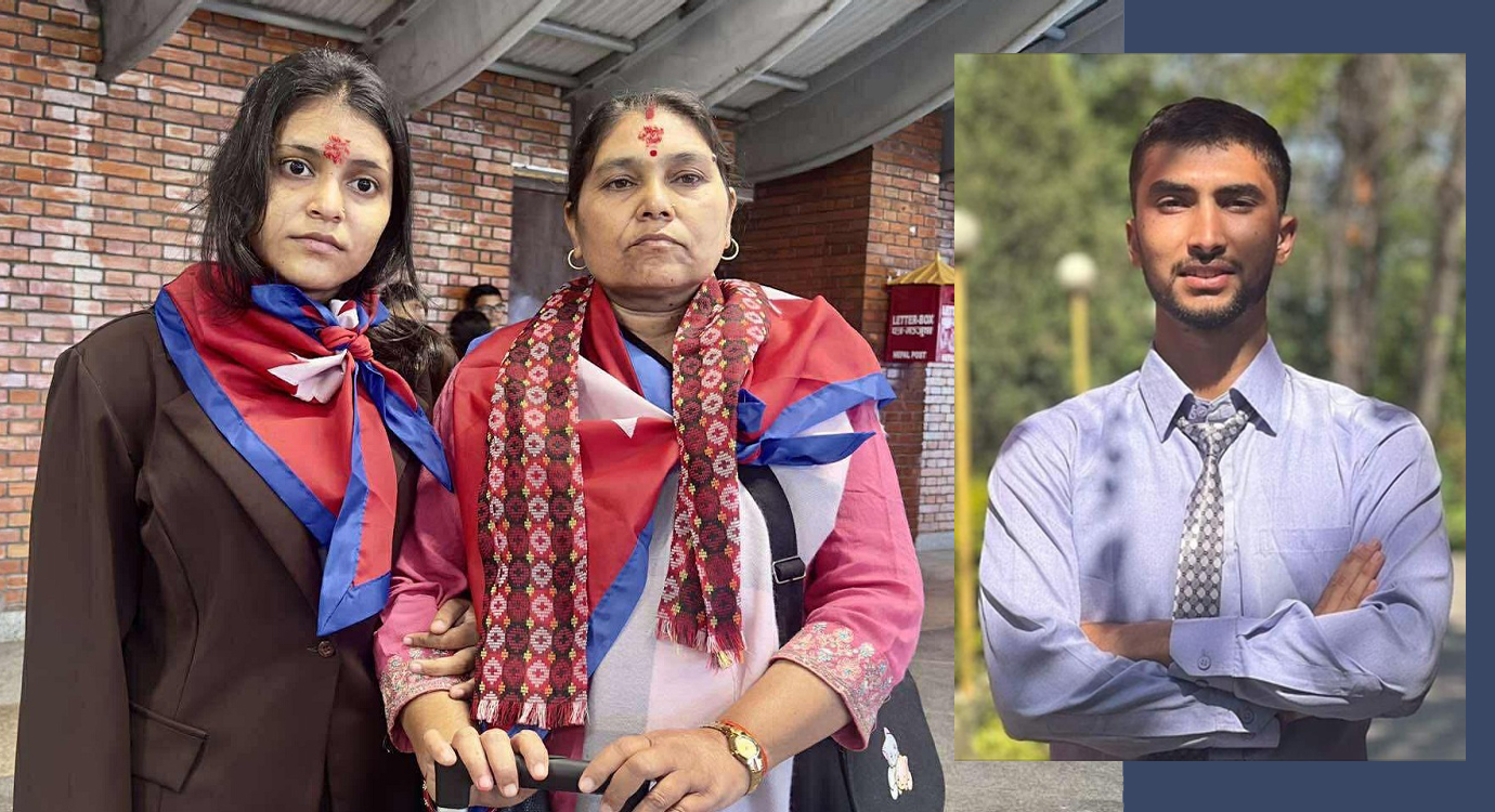 विपिन जोशीका आमा र बहिनीले भेटे प्रधानमन्त्री कार्कीलाई