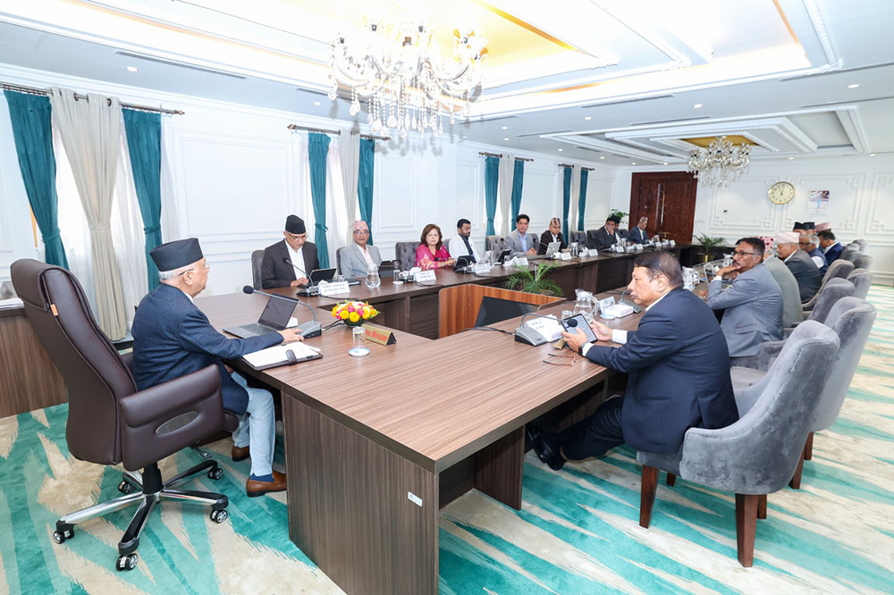 प्रधानमन्त्री ओलीले बोलाए मन्त्रिपरिषद् बैठक