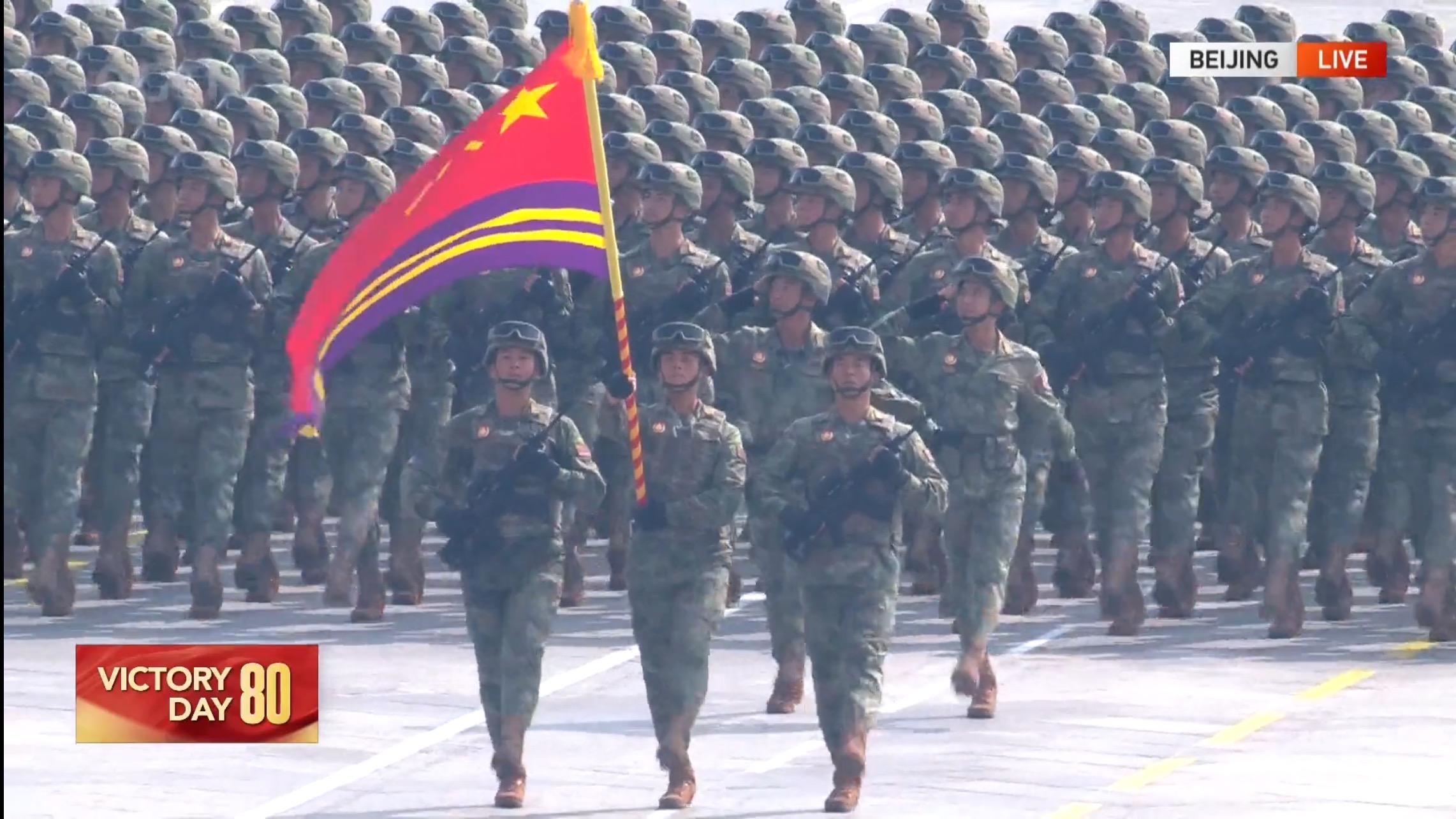 विजय दिवसमा चीनको सैन्य शक्ति प्रदर्शन (फोटो फिचर)