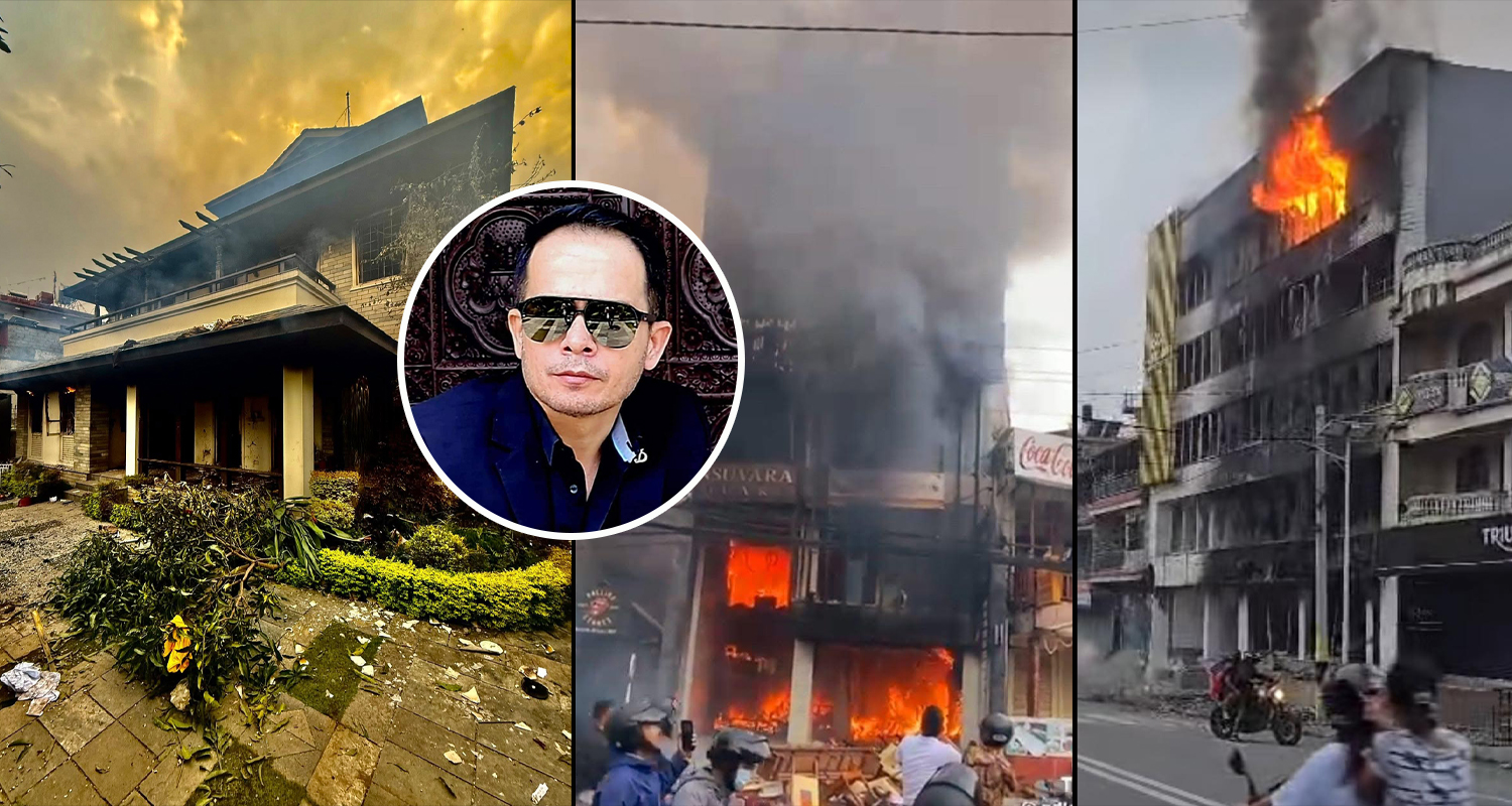 ‘म राजनीतिक र भ्रष्टाचारी व्यक्ति थिइनँ तर मान्छेसहितको घरमा आगो झोसियो, विक्षिप्त छु’