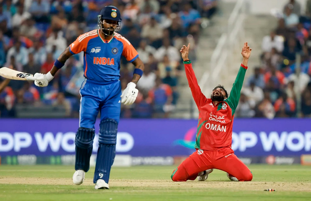 ओमानमाथि भारत २१ रनले विजयी, सुपर फोरका खेल आजदेखि