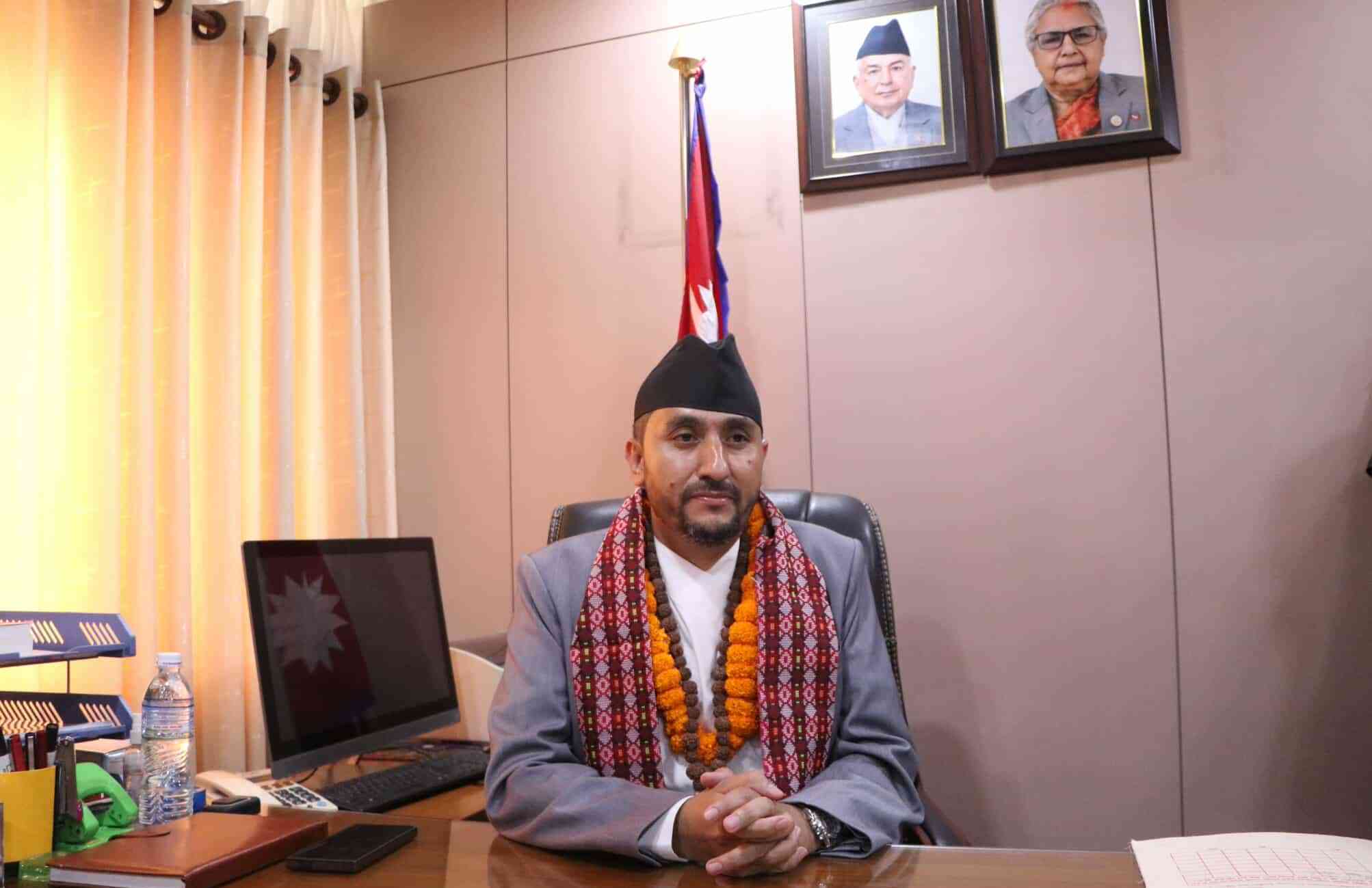 सञ्चार तथा सूचना प्रविधिमन्त्री खरेलले गरे दुई वटा घोषणा