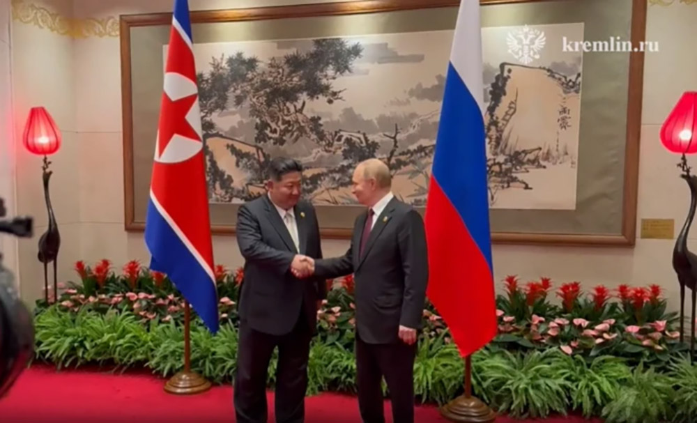 पुटिनले किमसँग गरे युक्रेनविरुद्ध लडेका उत्तर कोरियाली सेनाको प्रशंसा