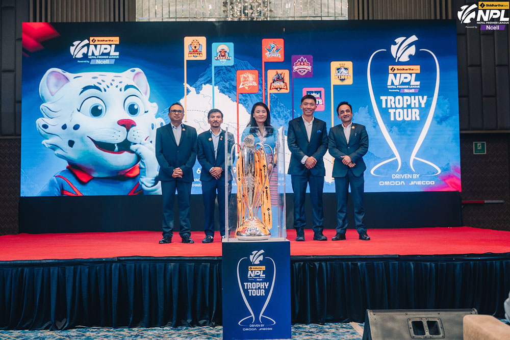 एनपीएलको दोस्रो संस्करणको ट्रफी टुर आजदेखि