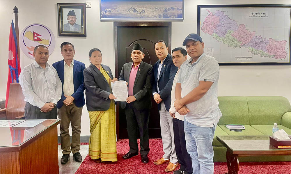 शिक्षा विधेयकबारे राष्ट्रियसभा अध्यक्ष दाहाललाई नेसनल प्याब्सनको ध्यानाकर्षण