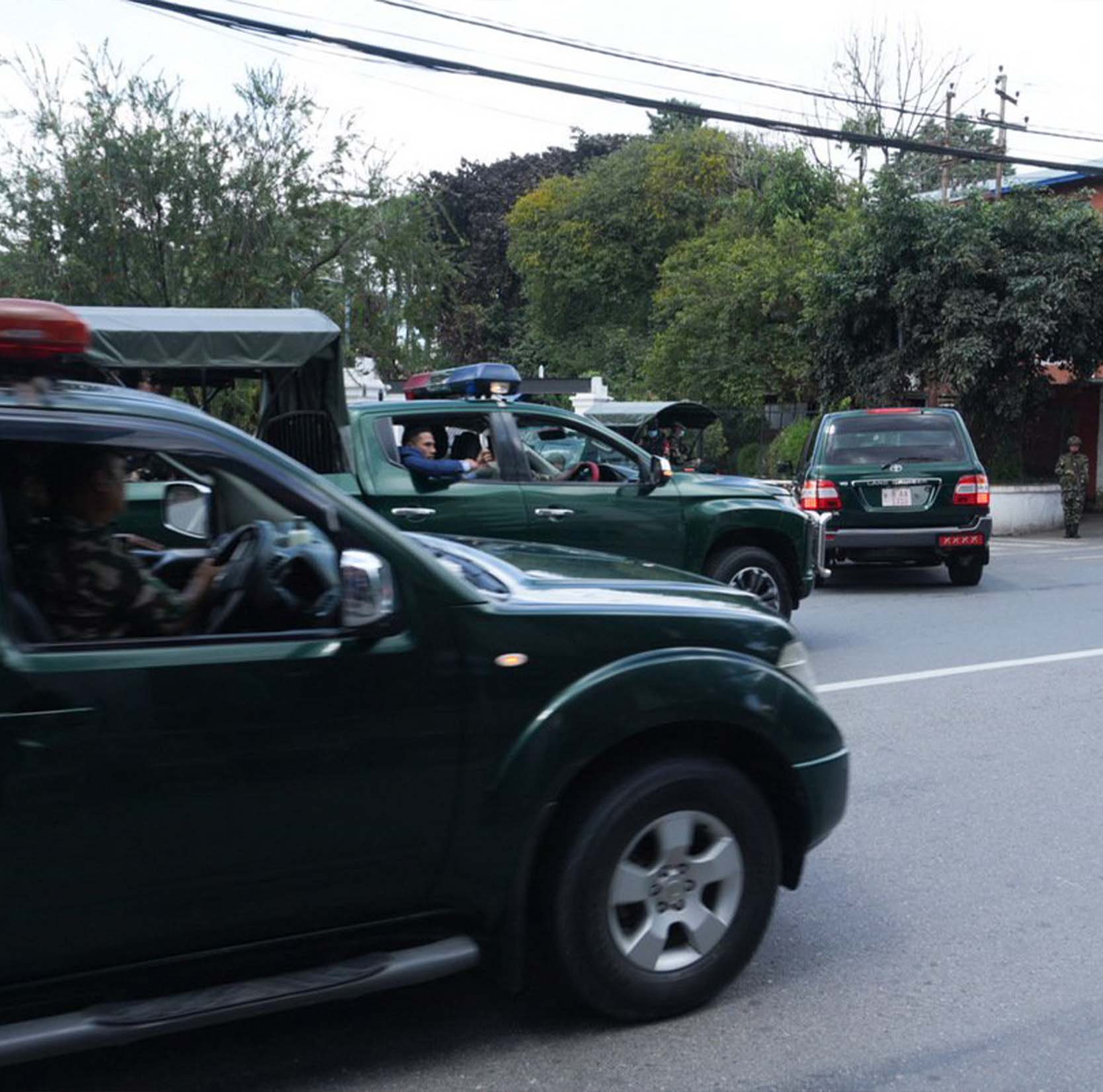 राष्ट्रपति कार्यालय शीतल निवास गए प्रधान सेनापति सिग्देल