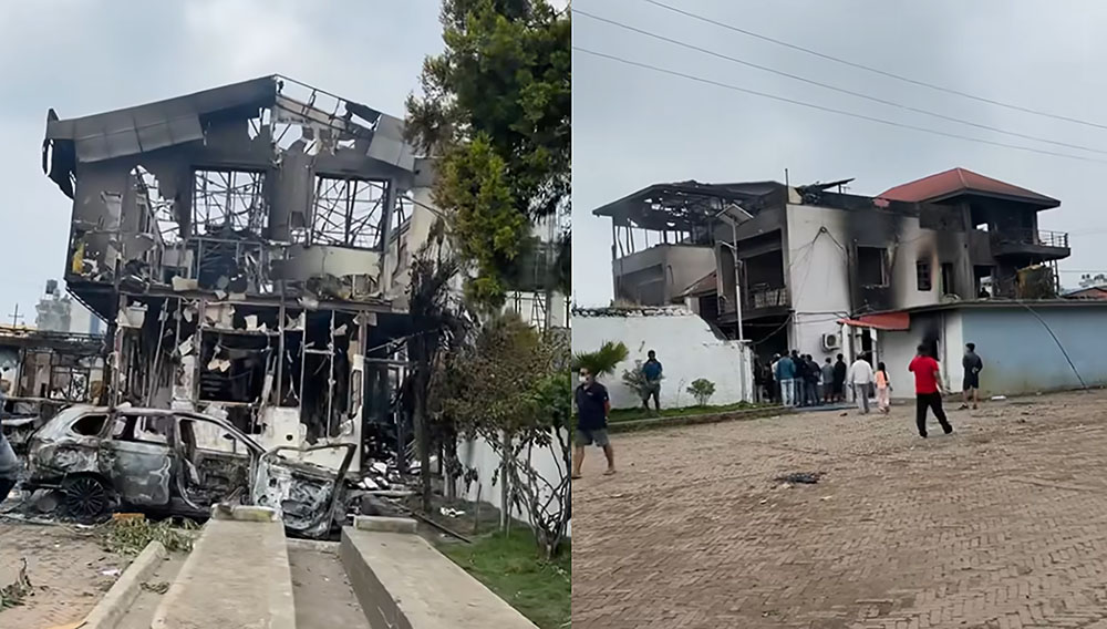 जेन जी आन्दोलन– प्रचण्डसहित यी १९ माओवादी नेताको घरमा आगजनी र तोडफोड (सूचीसहित)