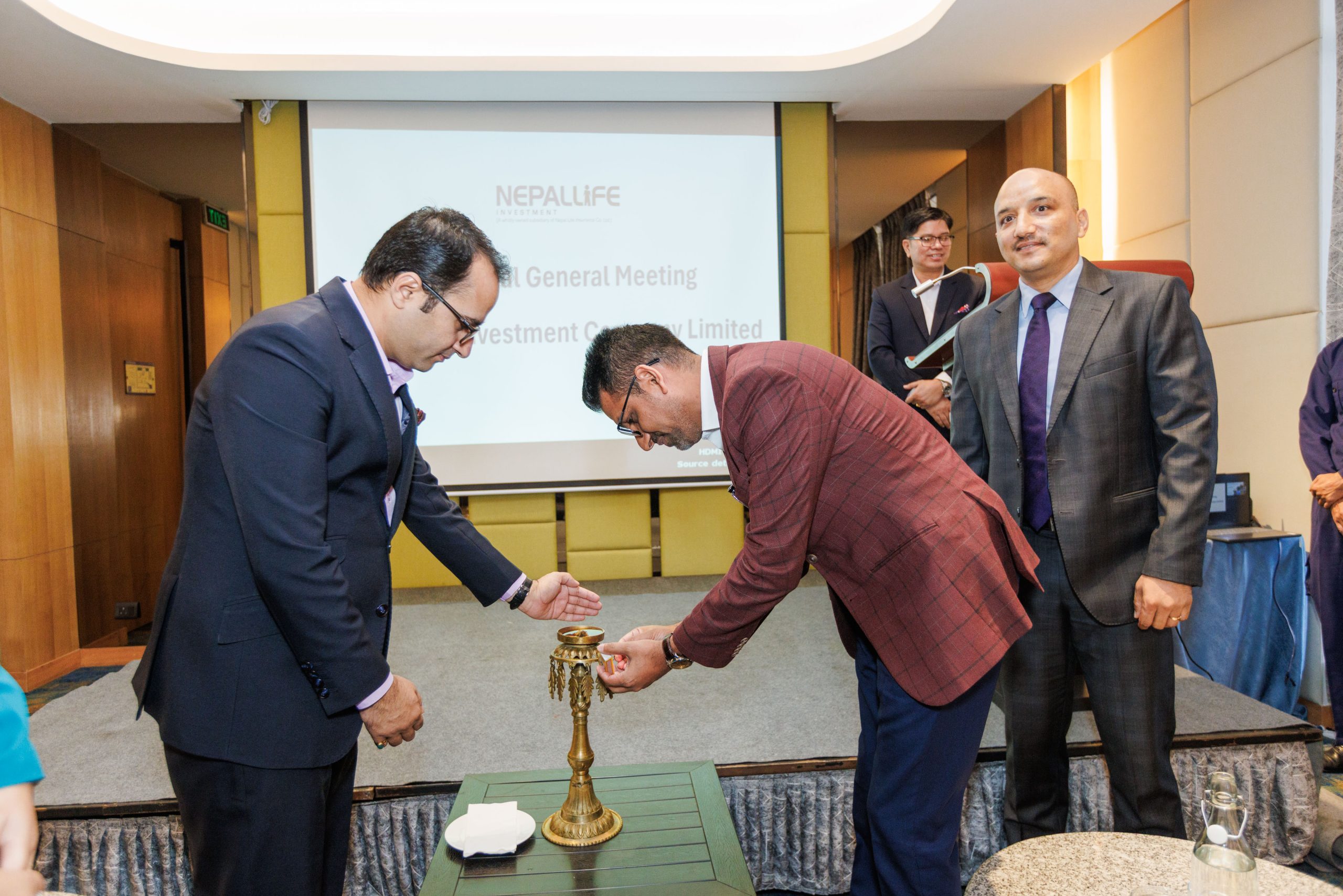 नेपाल लाइफ इन्भेष्टमेन्ट कम्पनीको प्रथम वार्षिक साधारण सभा सकियो