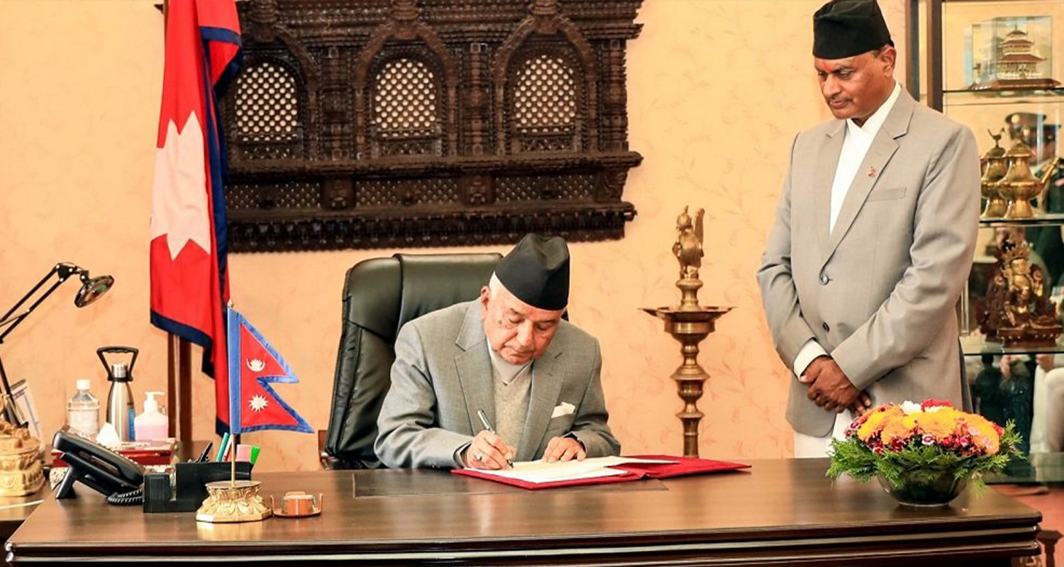 राष्ट्रपतिबाट नागरिकता विधेयक प्रमाणीकरण