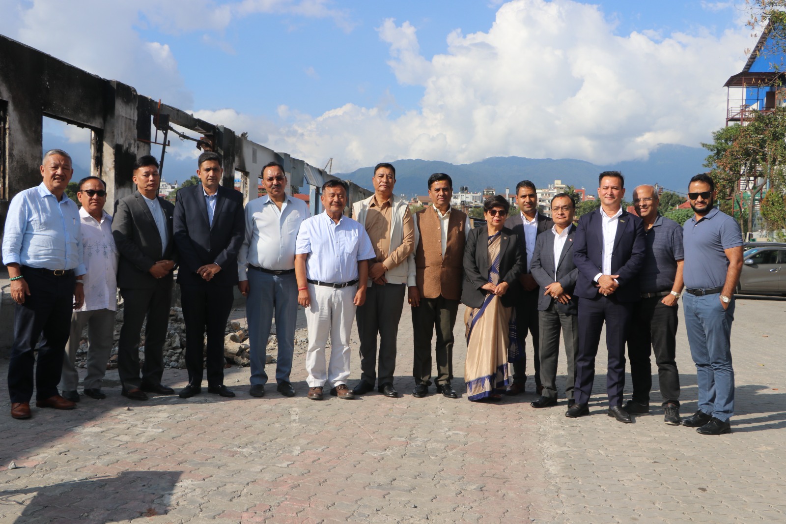 अन्तर्राष्ट्रिय चम्बरले जेनजी आन्दोलनकारीले तोडफोड र आगजनी गरेको भाटभटेनीको पुनर्निर्माणमा सहयोग गर्ने