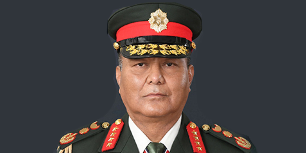 जेनजीलाई वार्तामा आउन प्रधानसेनापतिको आह्वान