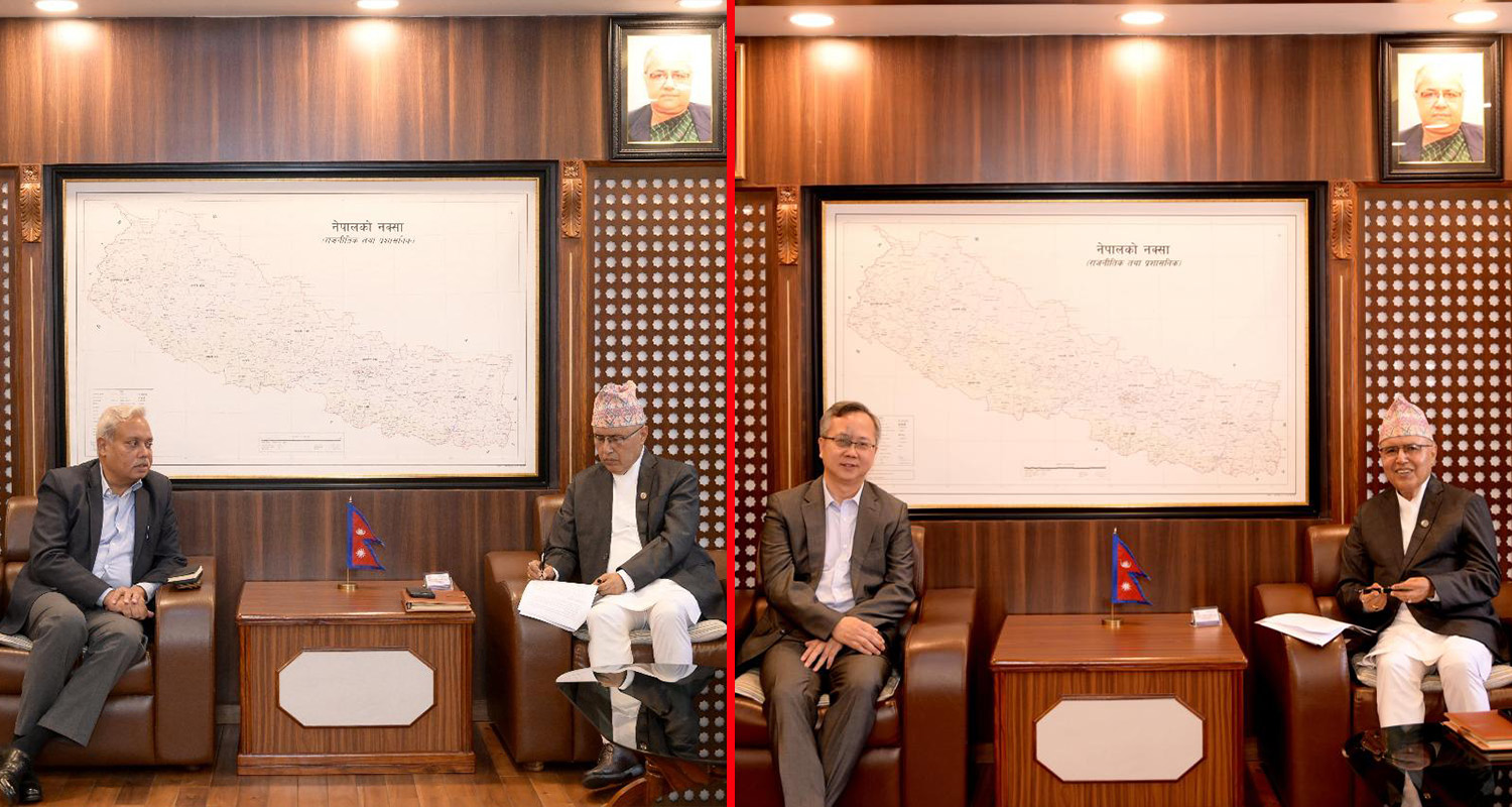 अर्थमन्त्री खनाललाई भेटेर भारत र चीनले भन्यो– नेपालको विषम् परिस्थितिमा हामी सँगै छौँ