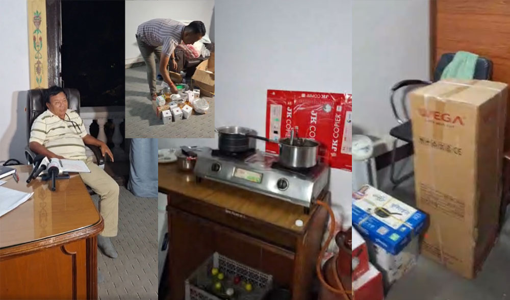 शिक्षामन्त्री पुनका लागि मन्त्रालयमै तयार भयो सुत्ने कोठा र किचन