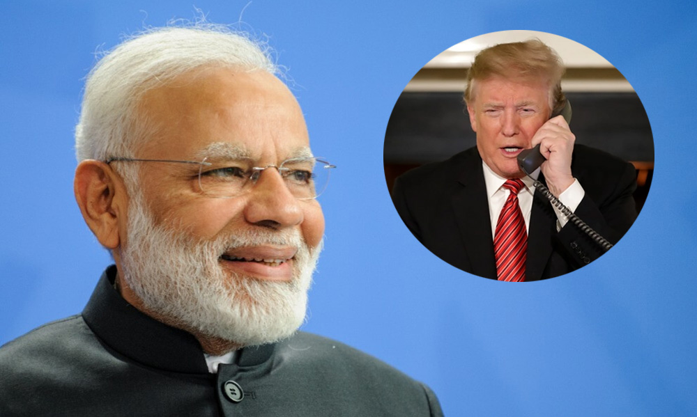 मोदीले ७५औं जन्मदिन मनाउदै, फोन गरेर ट्रम्पले दिए पहिलो शुभकामना