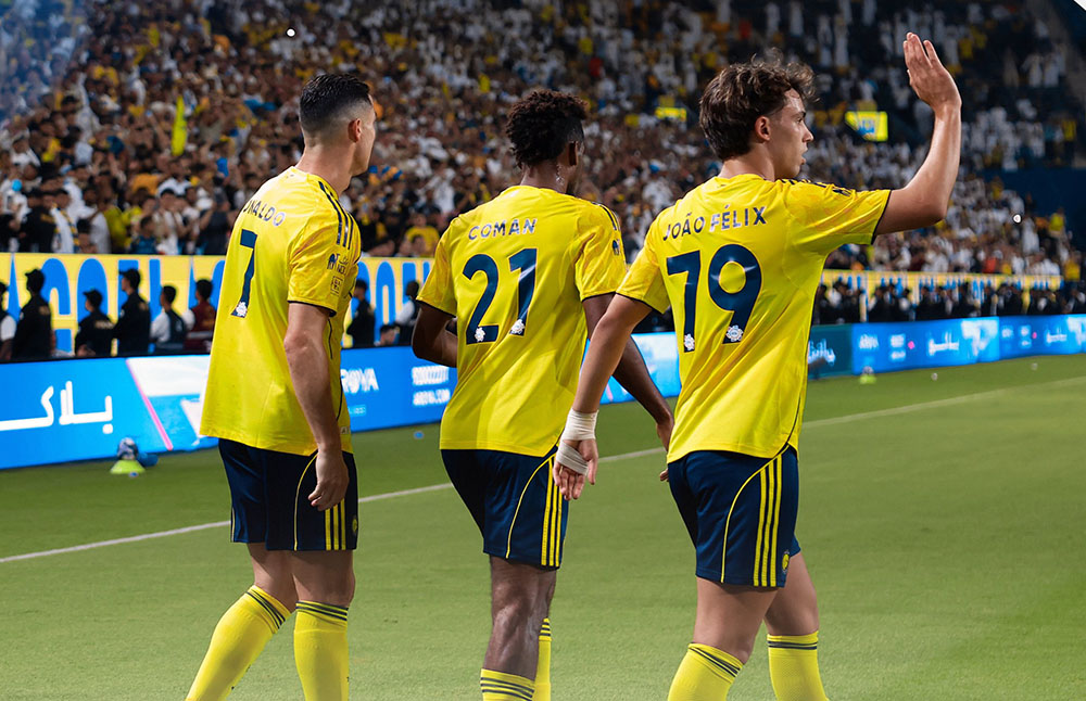 रोनाल्डो र फेलिक्सको २–२ गोलमा अल नासर विजयी