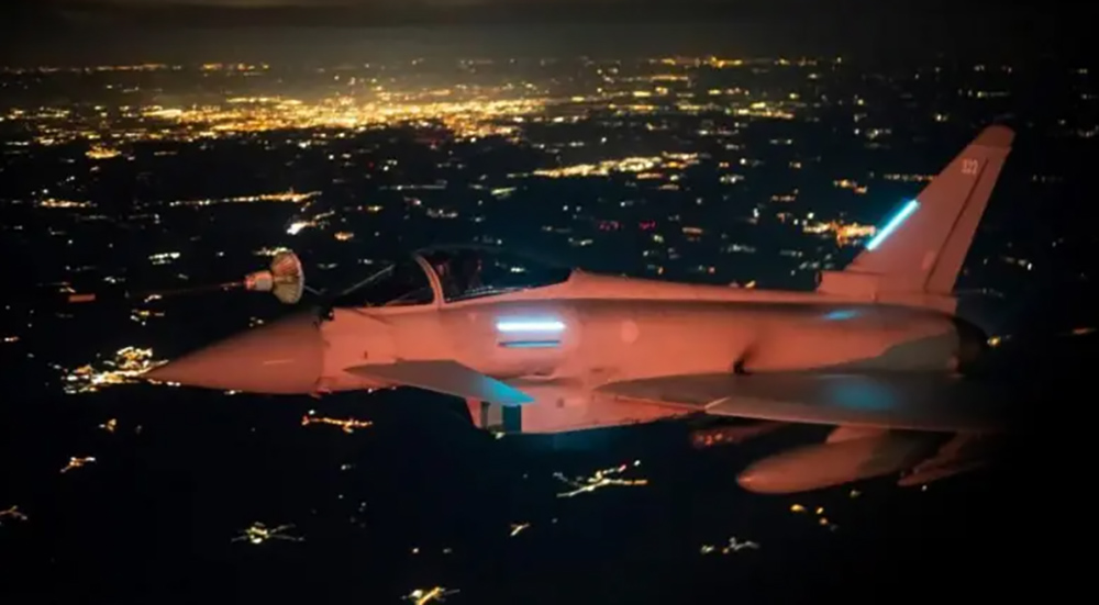 पोल्याण्डमा नेटोको हवाई रक्षा मिसनमा बेलायती लडाकु विमान सामेल