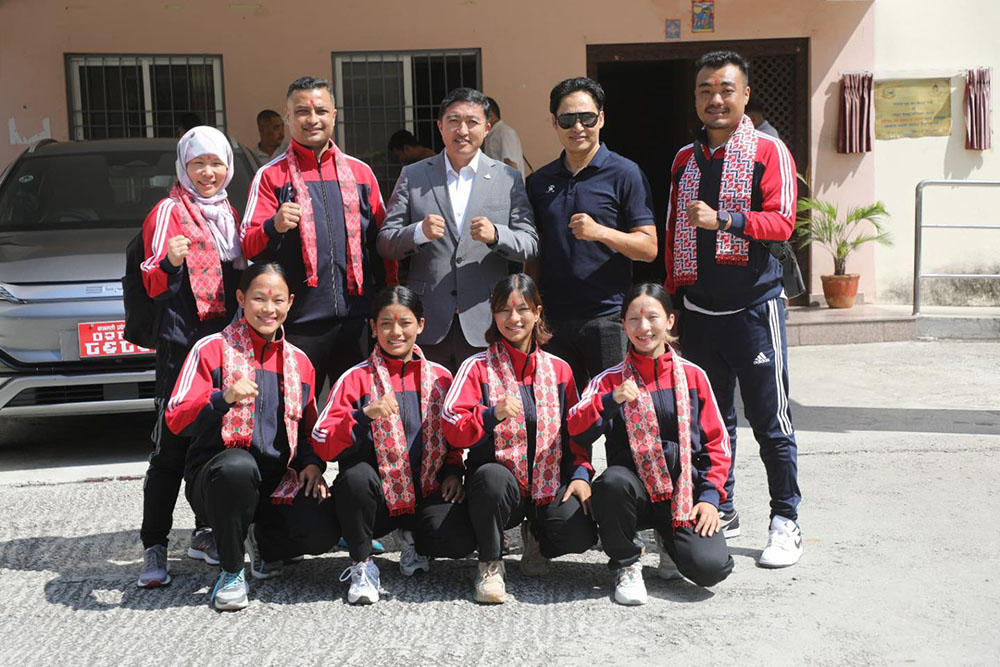 मलेसिया जाने कराते टोलीको बिदाई