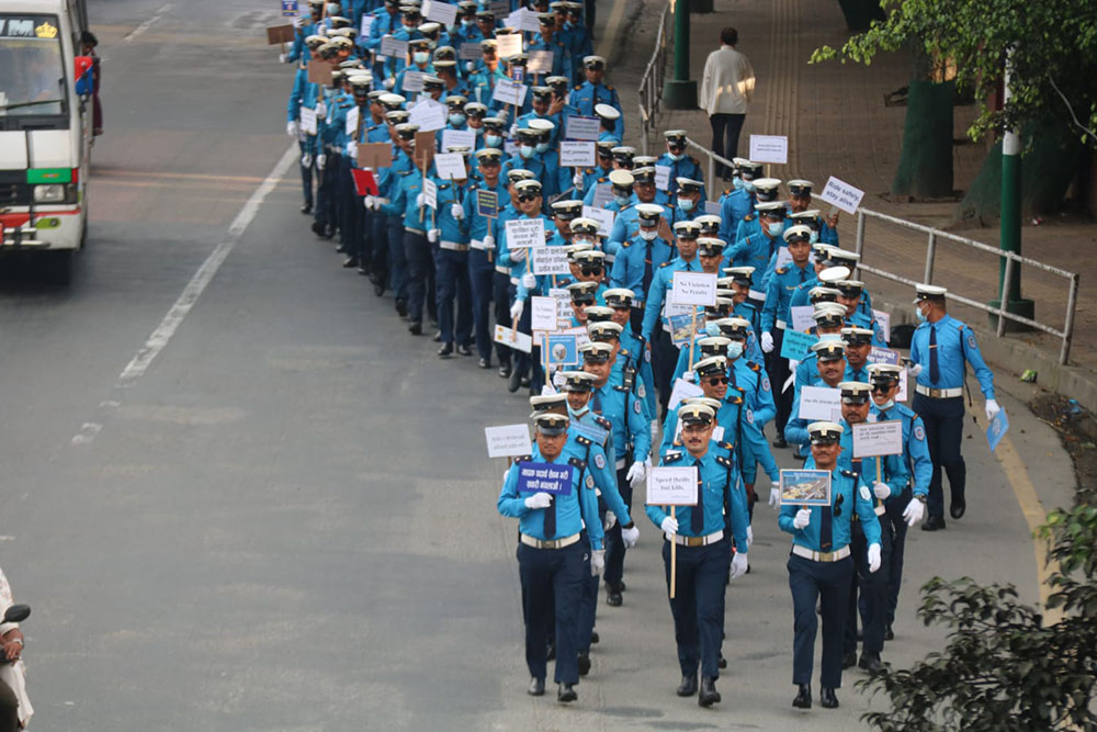 चाडपर्व लक्षित ट्राफिक वाक