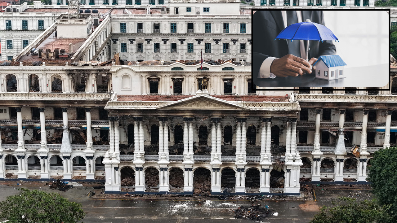 सिंहदरबार जलेपछि सरकारको चेत खुल्यो, सरकारी भवनको पनि अनिवार्य बीमा नीति ल्याइँदै