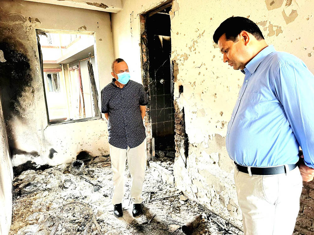 पार्टी कार्यालयको पुनर्निर्माण शुरु गर्न एमालेको कार्यकर्तालाई अपिल