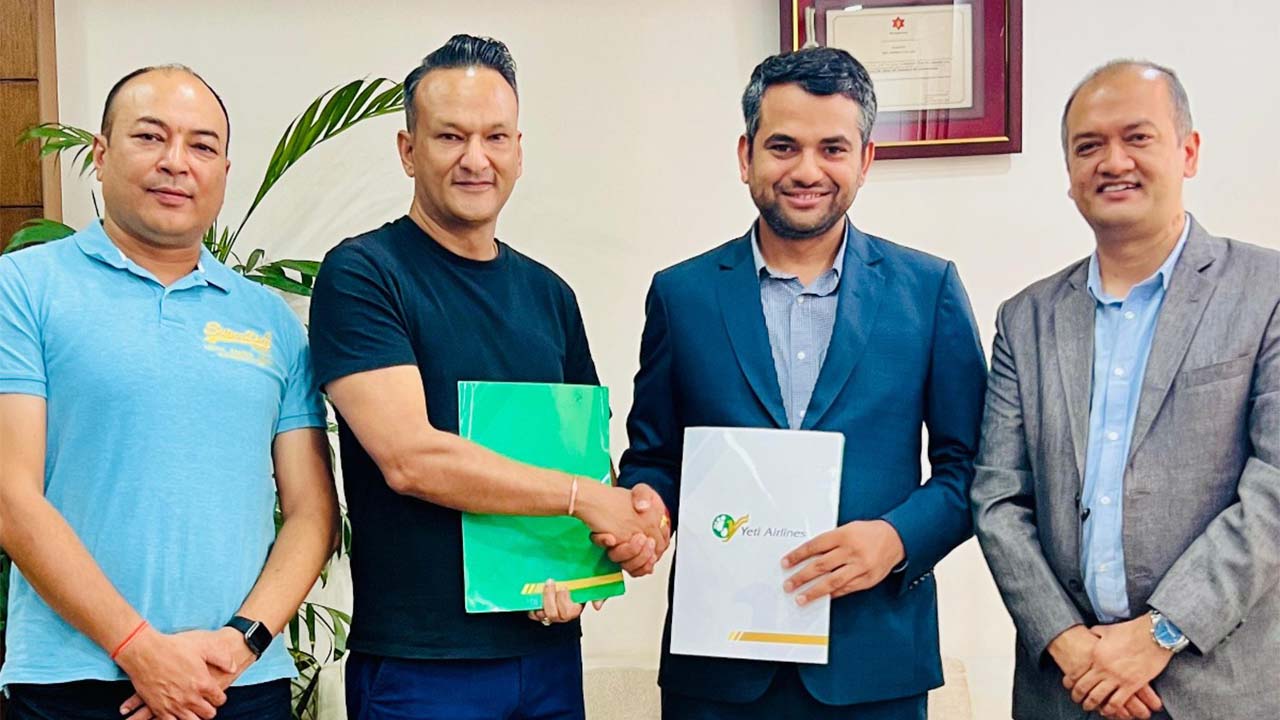 यती एअरलाइन्स र उपायबीच साझेदारी:‘यती डोर टु डोर कार्गो सेवा’ छिट्टै सञ्चालनमा आउदै