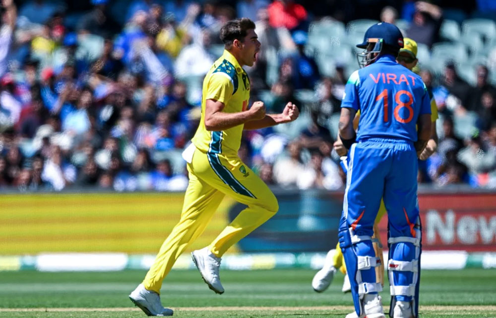 भारतको लगातार दोस्रो हार, एक खेल अघि नै अस्ट्रेलियाले जित्यो सिरिज