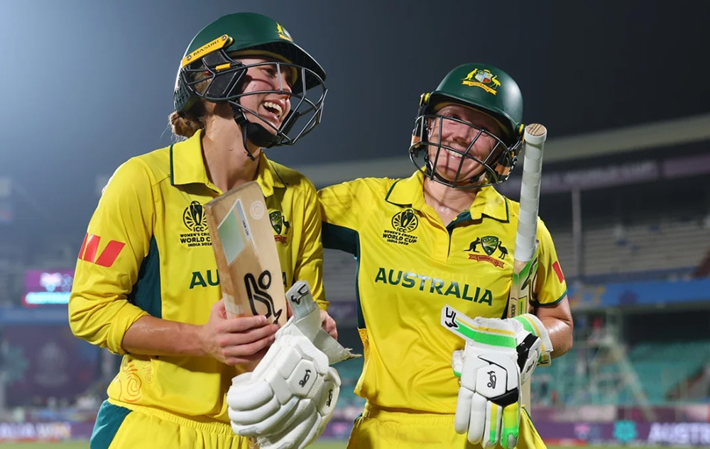अस्ट्रेलिया जारी महिला क्रिकेट विश्वकपको सेमिफाइनलमा