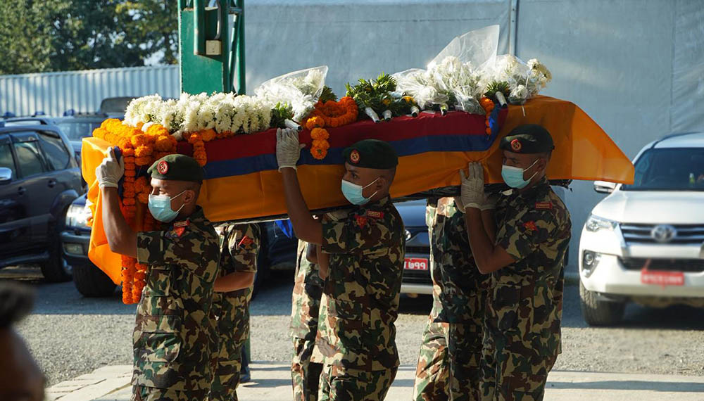 विपिन जोशीको शव परिवारलाई बुझाइयो