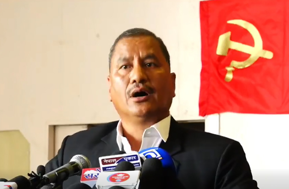 यो सरकारले निर्वाचन गराउन सक्दैन: विप्लव