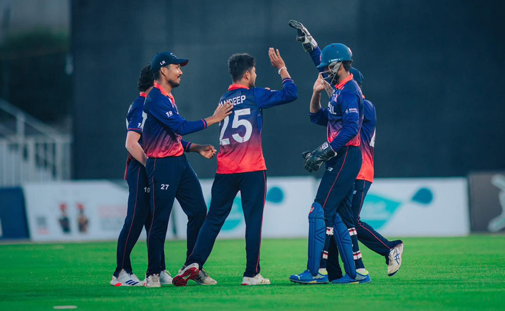 विश्वकप लिग-२ मा नेपालको अर्को हार, युएईसँग ५ विकेटले पराजित