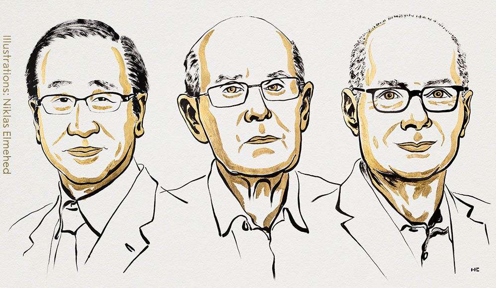 यस वर्षको रसायनशास्त्रको नोबेल पुरस्कार ३ वैज्ञानिकलाई