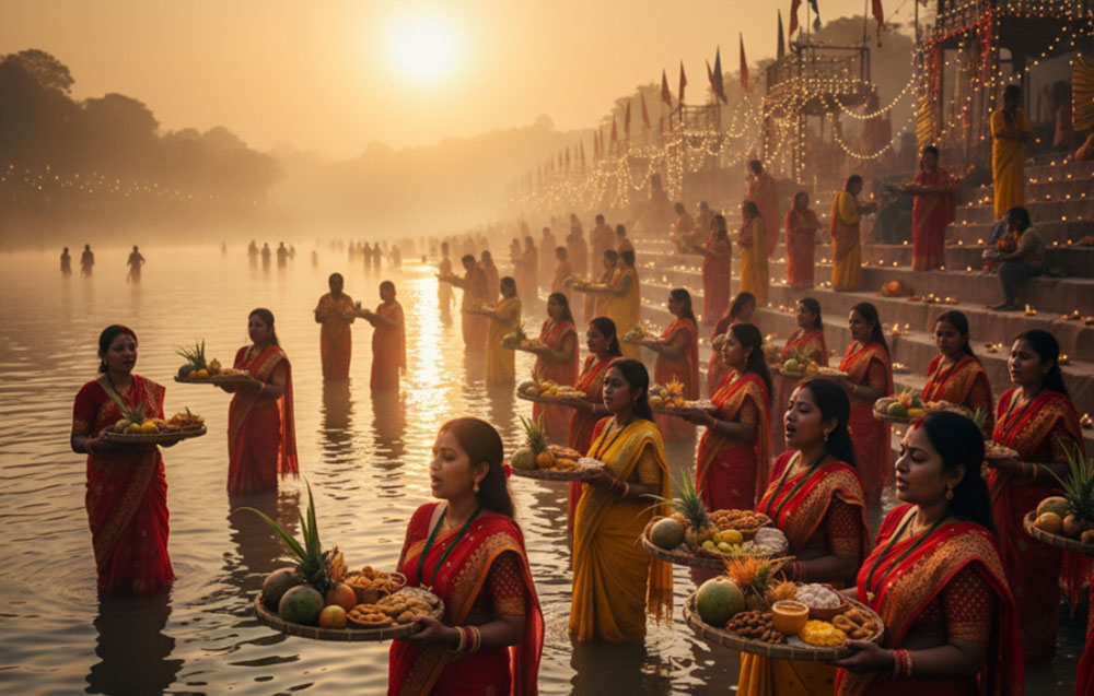 मिथिला क्षेत्रमा छठ पर्वको रौनक सुरू