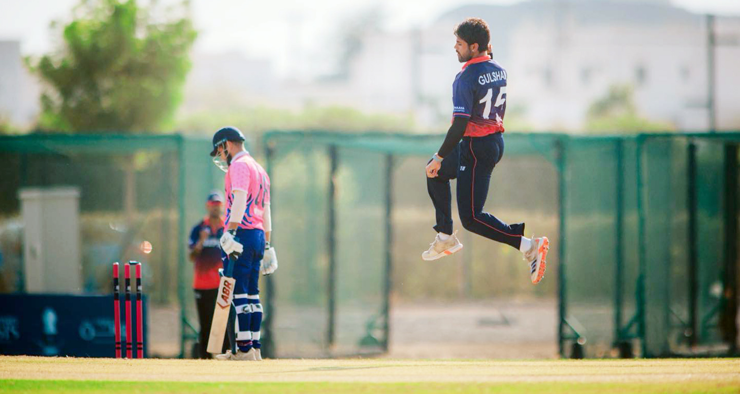 टी–२० विश्वकप छनोट : नेपाललाई जापानले दियो १३२ रनको लक्ष्य