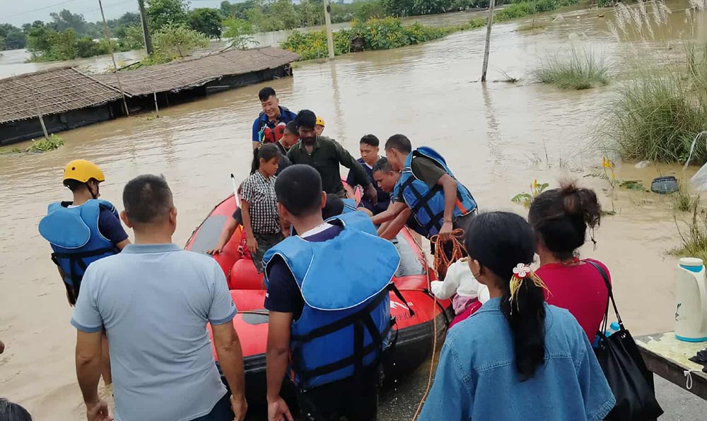 देशभर बाढी र पहिरोमा परेर ज्यान गुमाउनेको संख्या ५१ पुग्यो