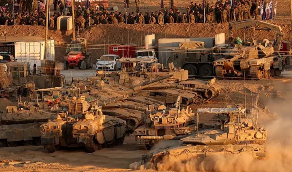 गाजाका केहि क्षेत्रबाट इजरायली सेना फर्किन सुरू