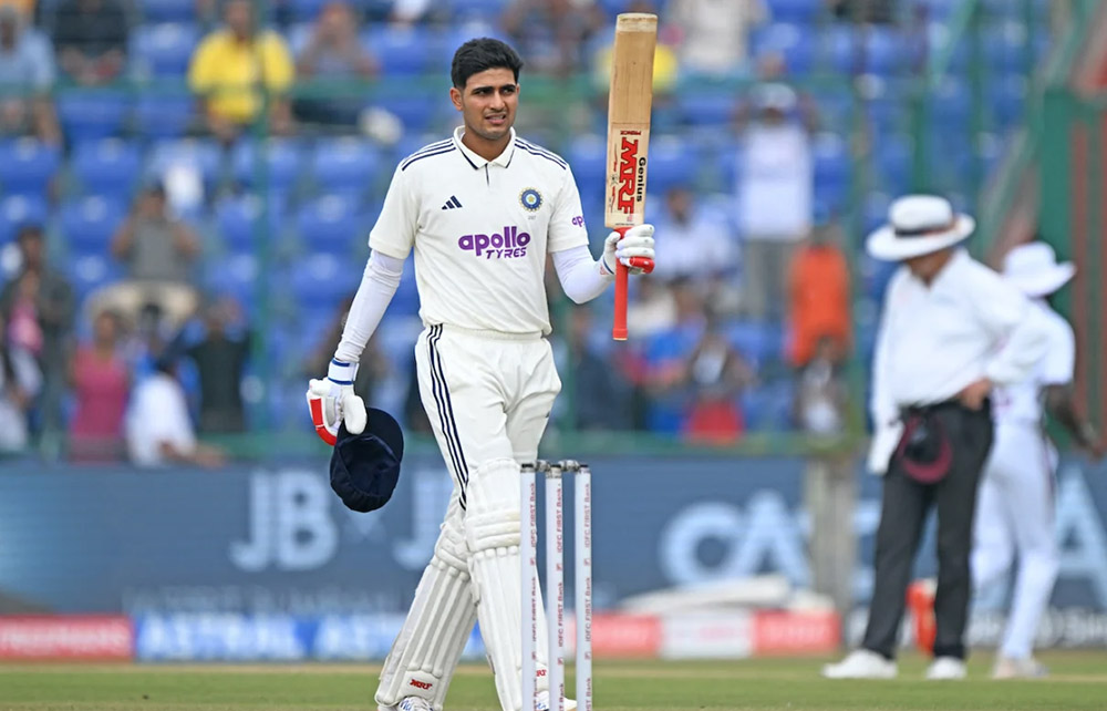 वेस्ट इन्डिजविरुद्ध ५१८ रन बनाएर भारतको इनिंग घोषणा